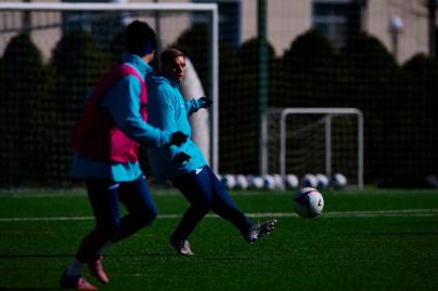 Тренировка «Зенита»-2 перед матчем с «Тюменью»