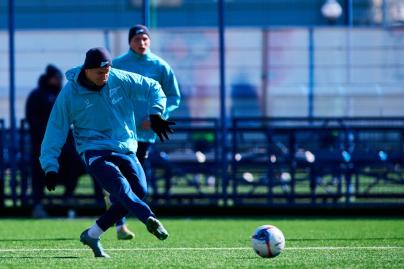 Тренировка «Зенита»-2 перед матчем с «Тюменью»