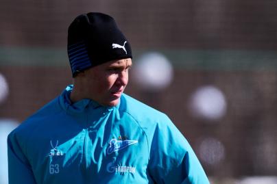 Тренировка «Зенита»-2 перед матчем с «Тюменью»