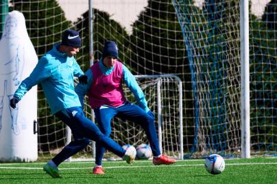 Тренировка «Зенита»-2 перед матчем с «Тюменью»