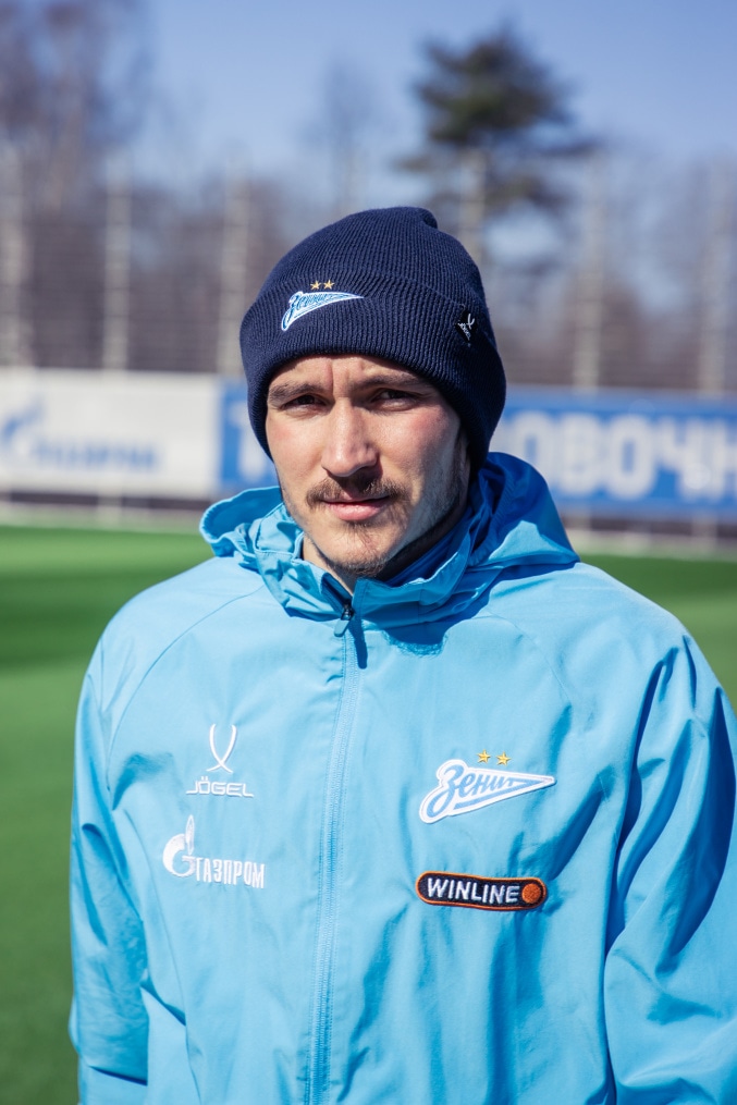 Тренировка основного состава «Зенита» перед матчем с «Краснодаром»