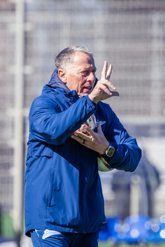 Тренировка основного состава «Зенита» перед матчем с «Краснодаром»