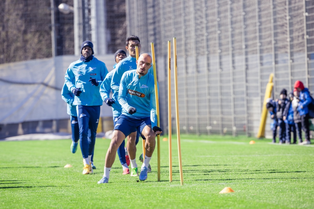 Тренировка основного состава «Зенита» перед матчем с «Краснодаром»