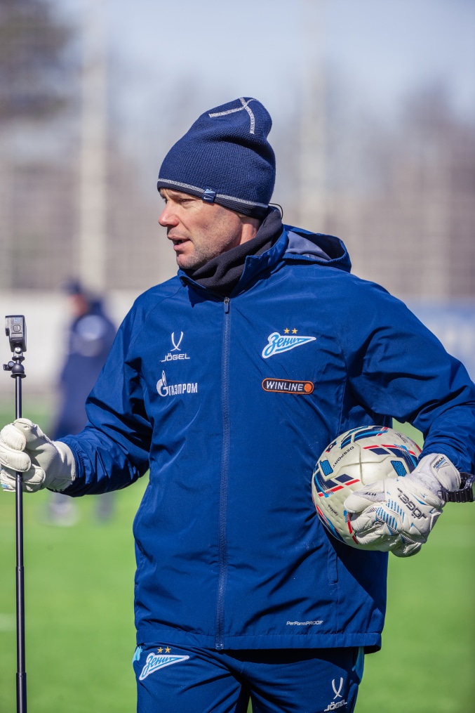 Тренировка основного состава «Зенита» перед матчем с «Краснодаром»