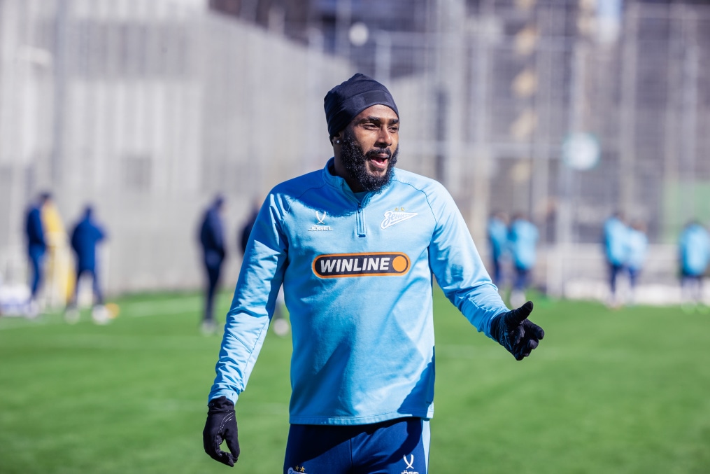 Тренировка основного состава «Зенита» перед матчем с «Краснодаром»