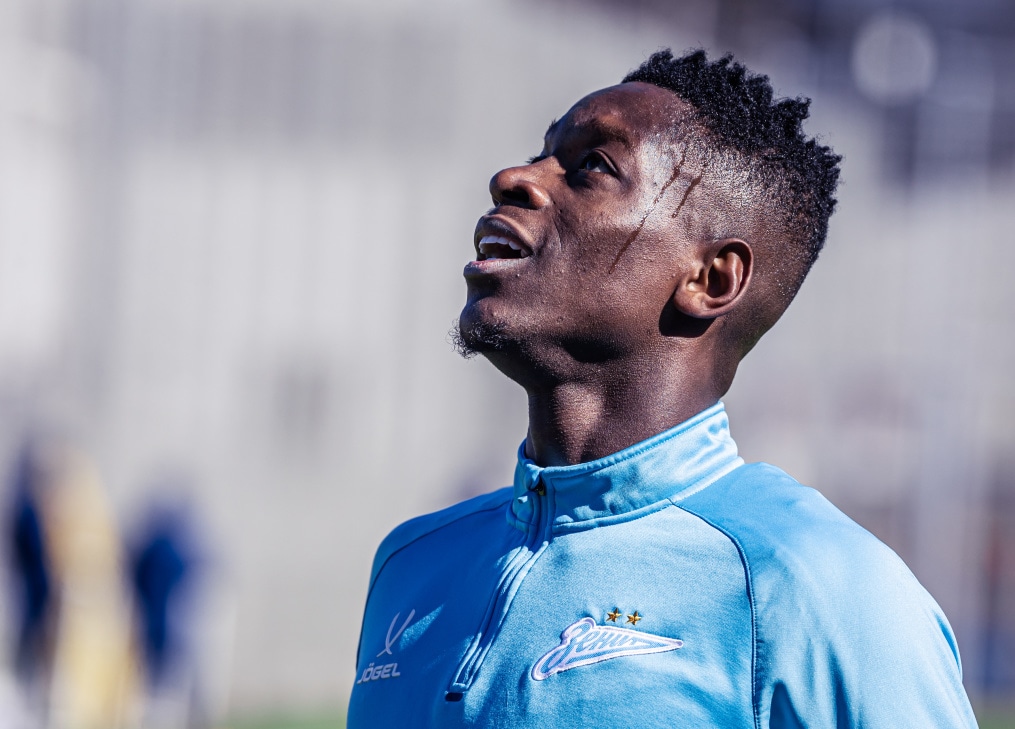 Тренировка основного состава «Зенита» перед матчем с «Краснодаром»