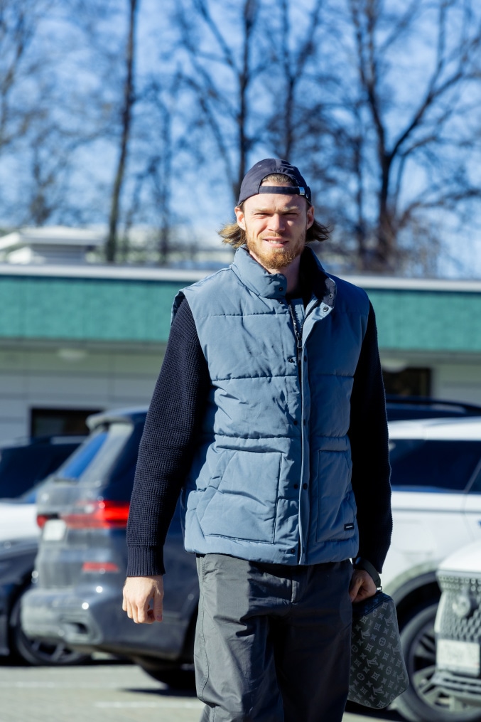 «Зенит. Стиль»: приезд игроков на тренировку перед матчем с «Краснодаром»