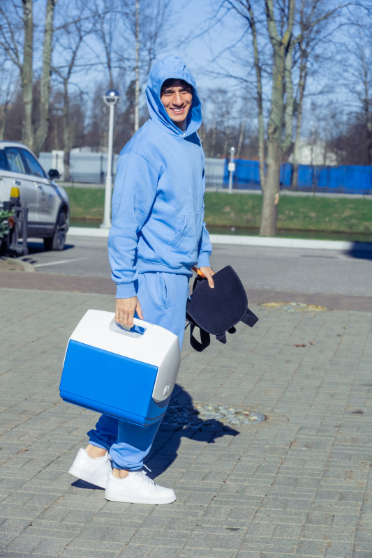 «Зенит. Стиль»: приезд игроков на тренировку перед матчем с «Краснодаром»