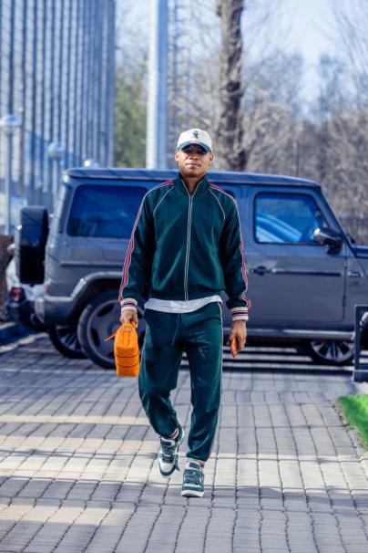 «Зенит. Стиль»: приезд игроков на тренировку перед матчем с «Краснодаром»