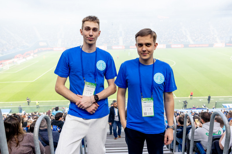 Болельщики на матче «Зенит»—«Краснодар»