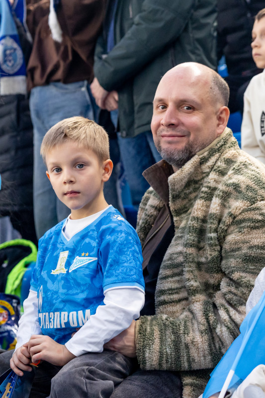 Болельщики на матче «Зенит»—«Краснодар»