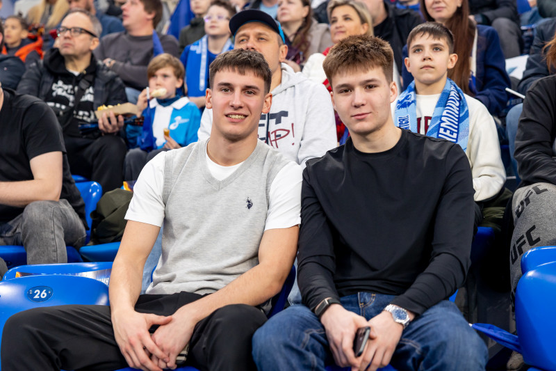 Болельщики на матче «Зенит»—«Краснодар»