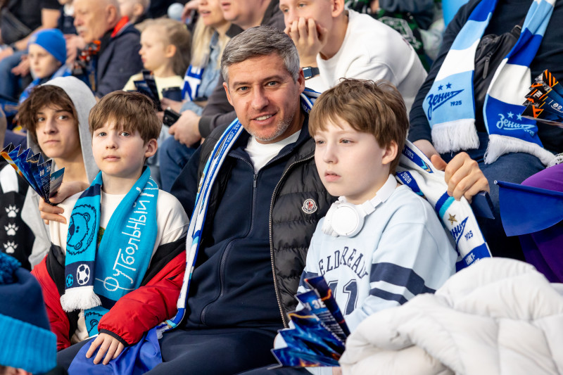 Болельщики на матче «Зенит»—«Краснодар»