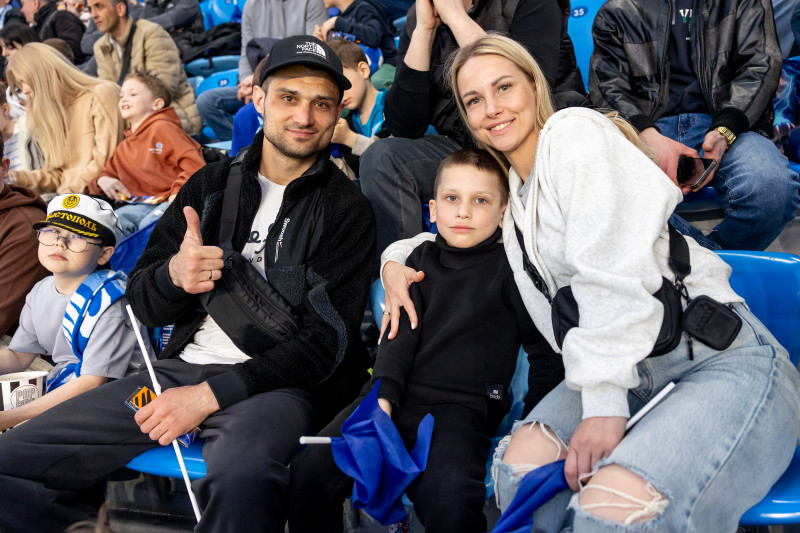 Болельщики на матче «Зенит»—«Краснодар»