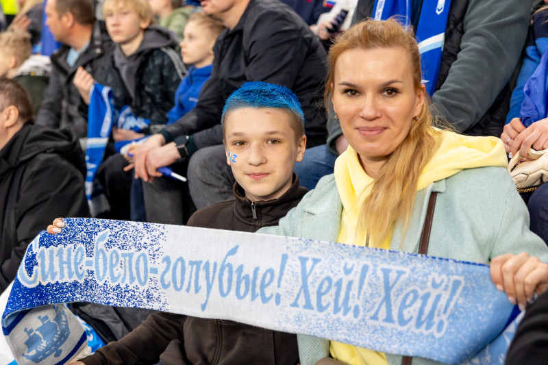 Болельщики на матче «Зенит»—«Краснодар»