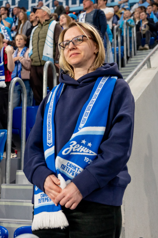 Болельщики на матче «Зенит»—«Краснодар»