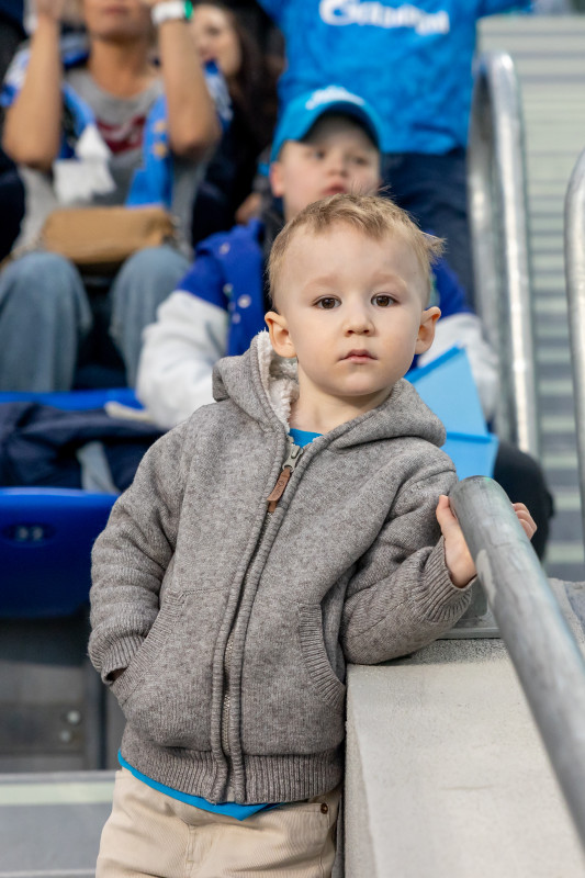 Болельщики на матче «Зенит»—«Краснодар»