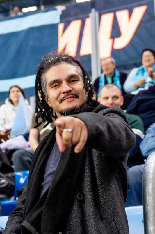 Болельщики на матче «Зенит»—«Краснодар»