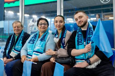 Болельщики на матче «Зенит»—«Краснодар»