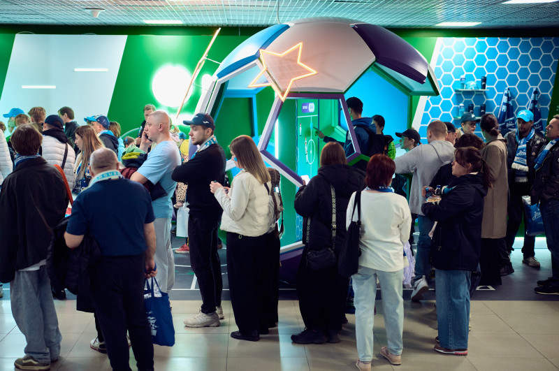 Фан-Променад перед матчем «Зенит» — «Краснодар»