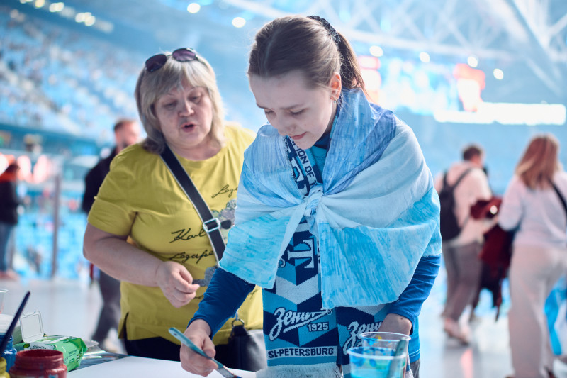 Фан-Променад перед матчем «Зенит» — «Краснодар»