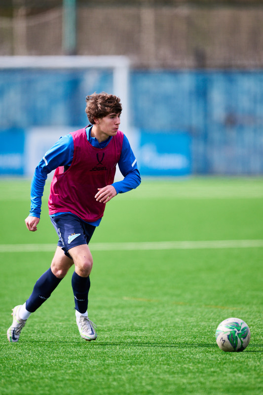 Тренировка «Зенита»-м перед матчем с «Уралом»-м