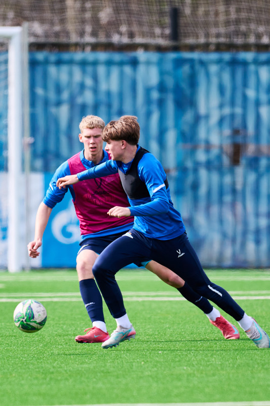 Тренировка «Зенита»-м перед матчем с «Уралом»-м