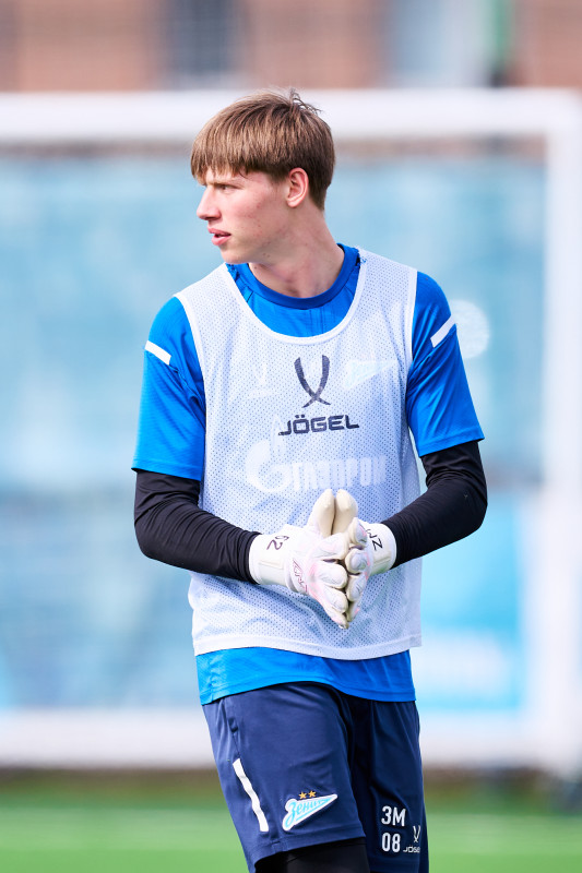 Тренировка «Зенита»-м перед матчем с «Уралом»-м