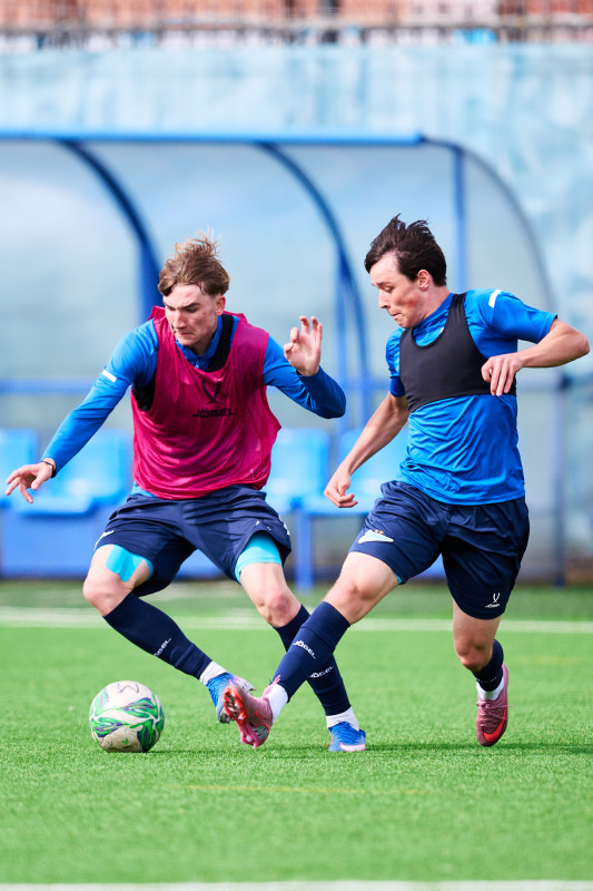 Тренировка «Зенита»-м перед матчем с «Уралом»-м