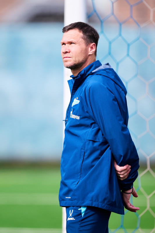 Тренировка «Зенита»-м перед матчем с «Уралом»-м