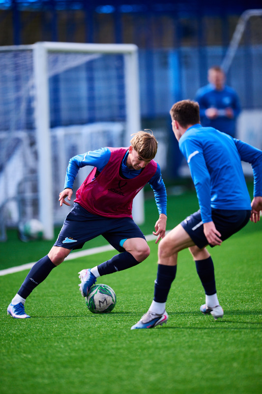 Тренировка «Зенита»-м перед матчем с «Уралом»-м