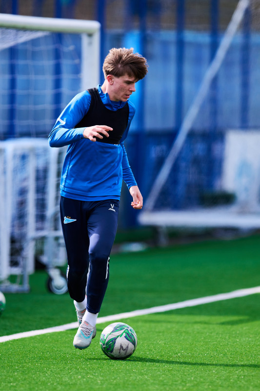 Тренировка «Зенита»-м перед матчем с «Уралом»-м