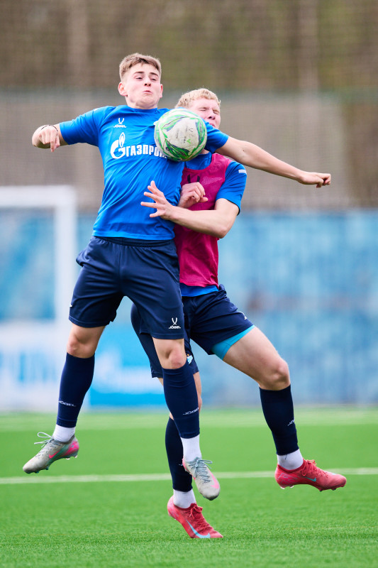 Тренировка «Зенита»-м перед матчем с «Уралом»-м