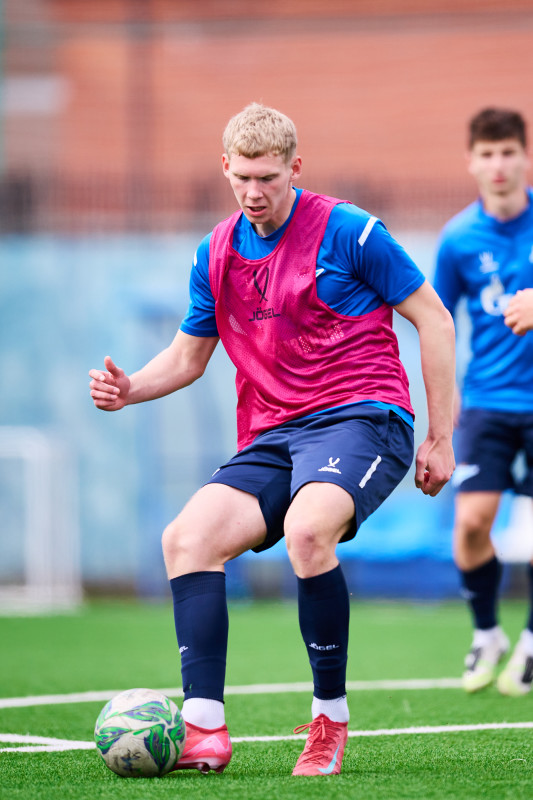 Тренировка «Зенита»-м перед матчем с «Уралом»-м