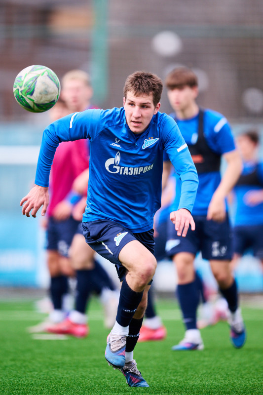 Тренировка «Зенита»-м перед матчем с «Уралом»-м