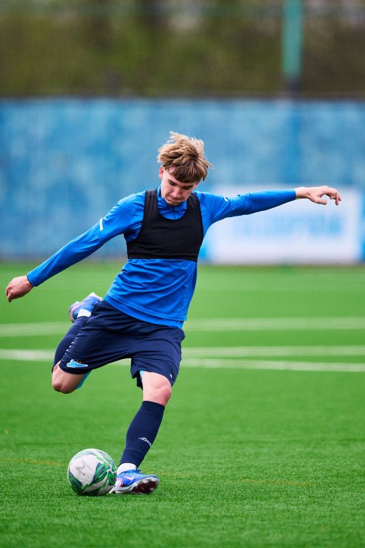 Тренировка «Зенита»-м перед матчем с «Уралом»-м