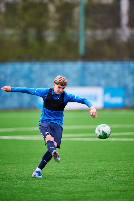 Тренировка «Зенита»-м перед матчем с «Уралом»-м
