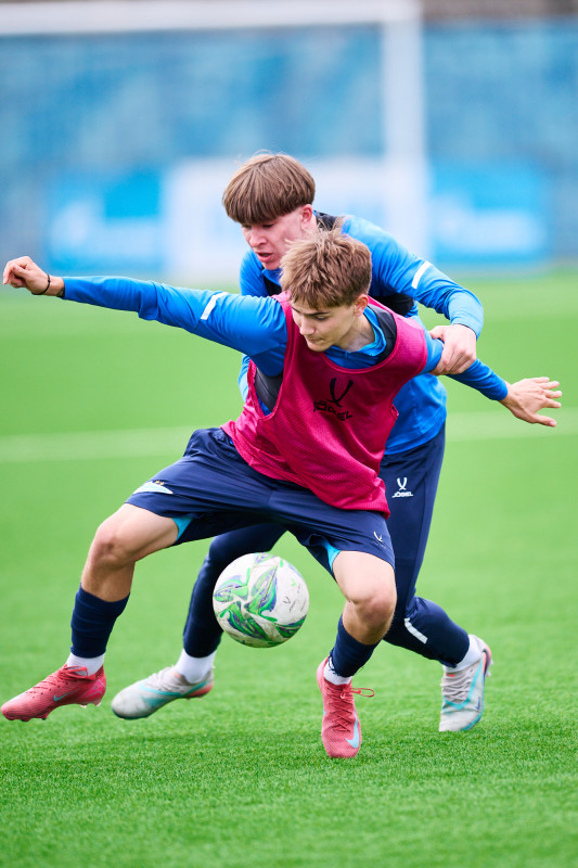 Тренировка «Зенита»-м перед матчем с «Уралом»-м