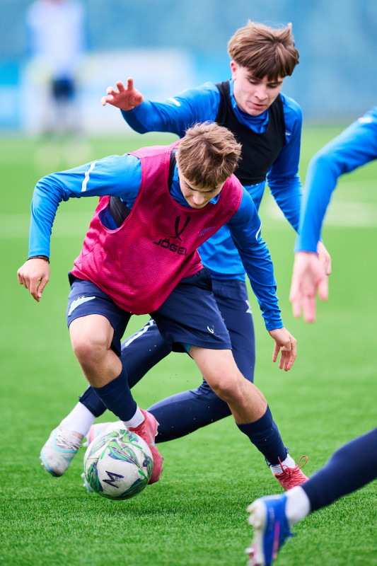 Тренировка «Зенита»-м перед матчем с «Уралом»-м