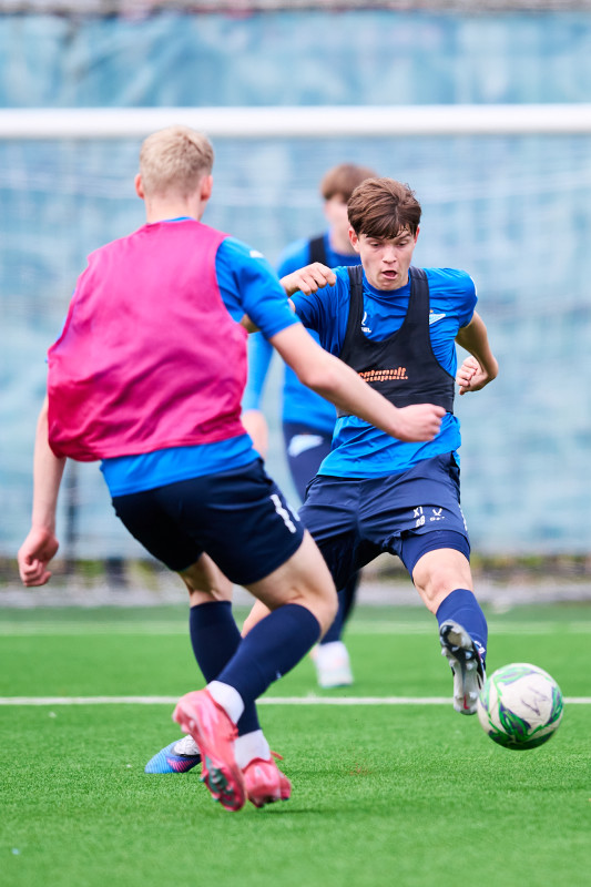 Тренировка «Зенита»-м перед матчем с «Уралом»-м