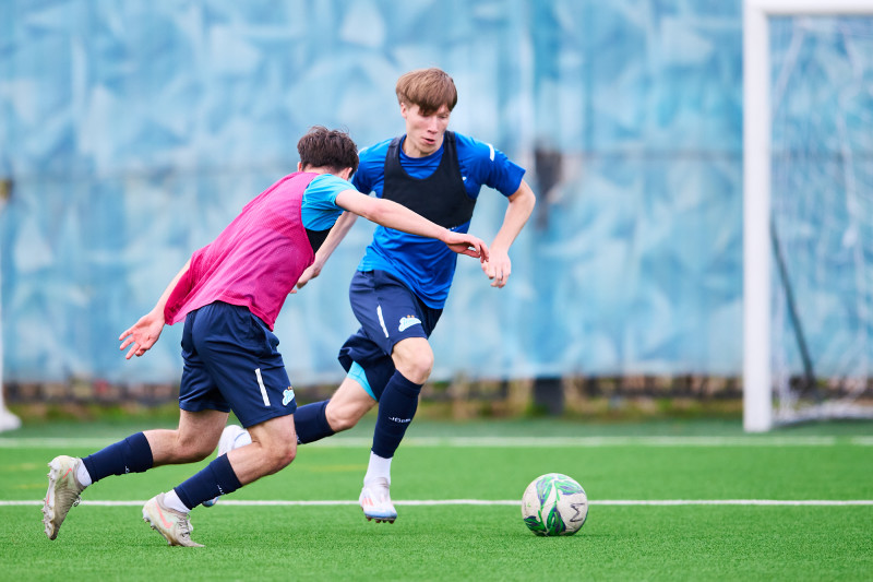 Тренировка «Зенита»-м перед матчем с «Уралом»-м