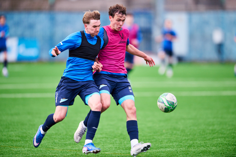 Тренировка «Зенита»-м перед матчем с «Уралом»-м