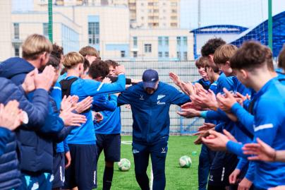 Тренировка «Зенита»-м перед матчем с «Уралом»-м