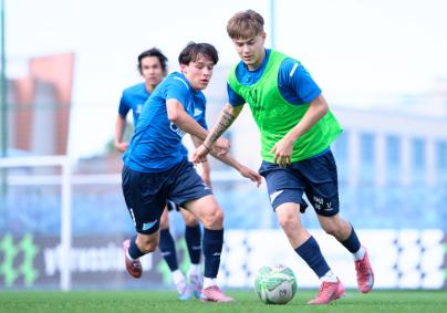 enit training before the match with Lokomoti
