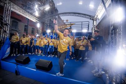 Петербург встречает чемпионов