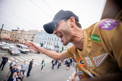 Петербург встречает чемпионов