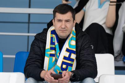 Болельщики на матче «Зенит»-2 — «Торпедо-Миасс»