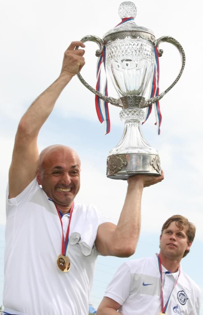 Церемония награждения «Зенита»,  Кубоком России 2009/2010