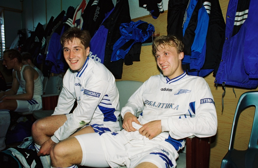 1996 год. Владимир Кулик и Максим Боков.