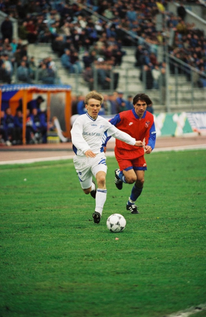 1996 год. «Зенит» — ЦСКА.
